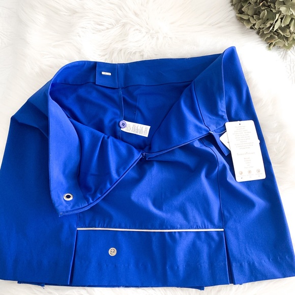 NWTExcellence & Performance By EP Pro Royal Blue Top Size Large / Skort Size 8 - Picture 5 of 16
